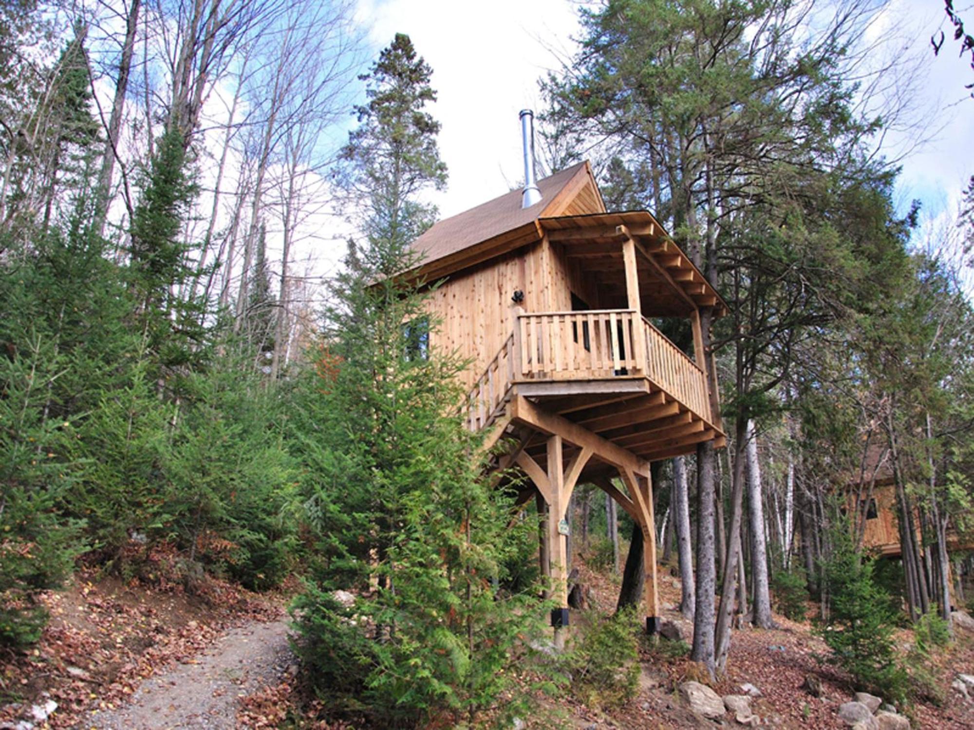 Les Cabanes Du Trappeur Wentworth-Nord المظهر الخارجي الصورة