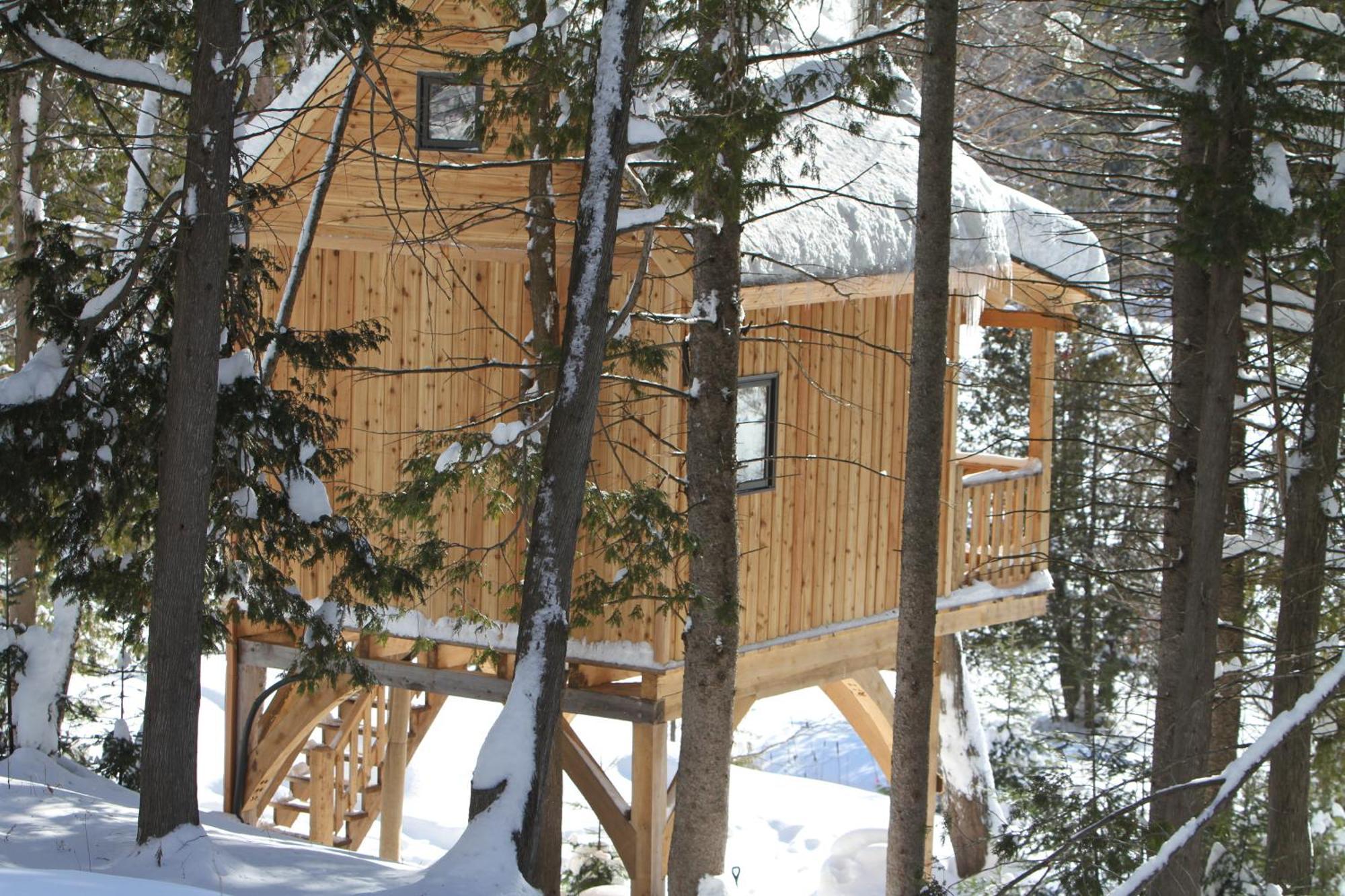 Les Cabanes Du Trappeur Wentworth-Nord المظهر الخارجي الصورة