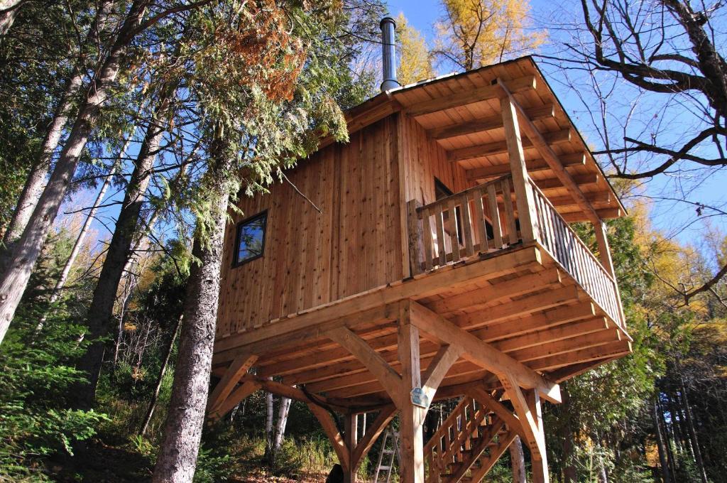 Les Cabanes Du Trappeur Wentworth-Nord الغرفة الصورة