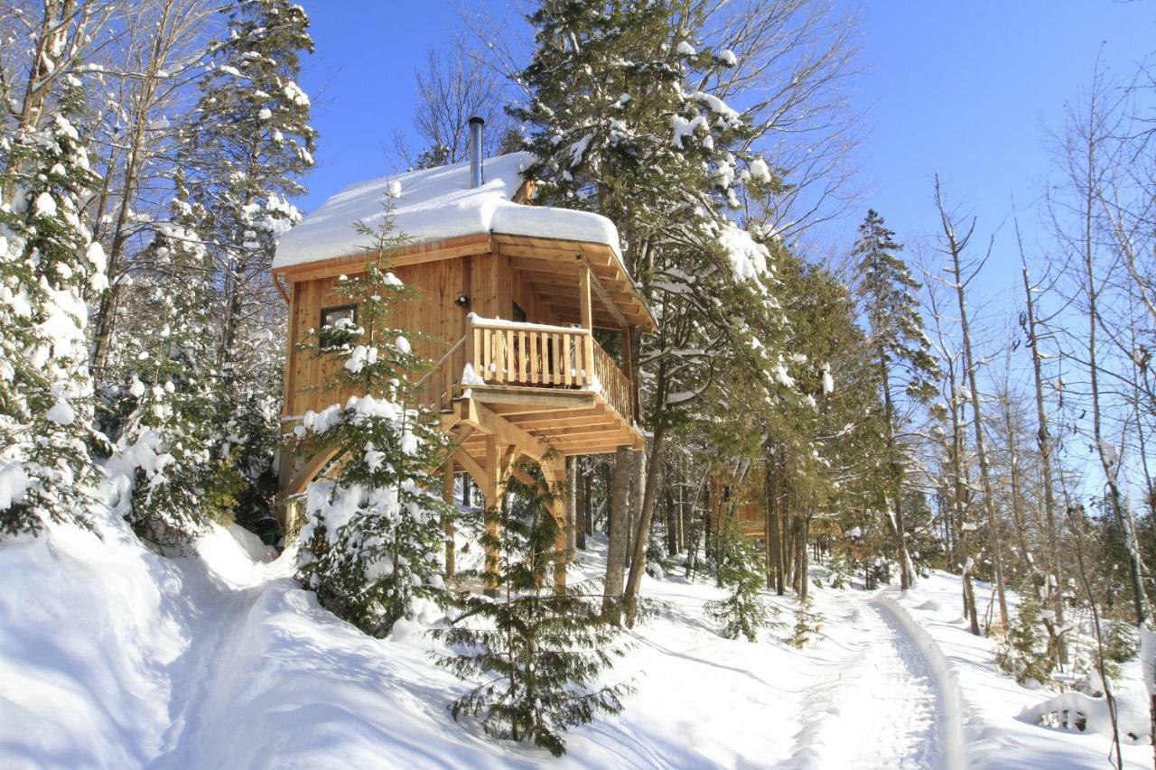 Les Cabanes Du Trappeur Wentworth-Nord المظهر الخارجي الصورة